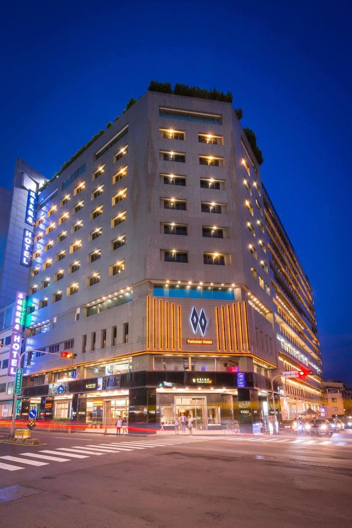 Twinstar Hotel Taichung Exterior foto